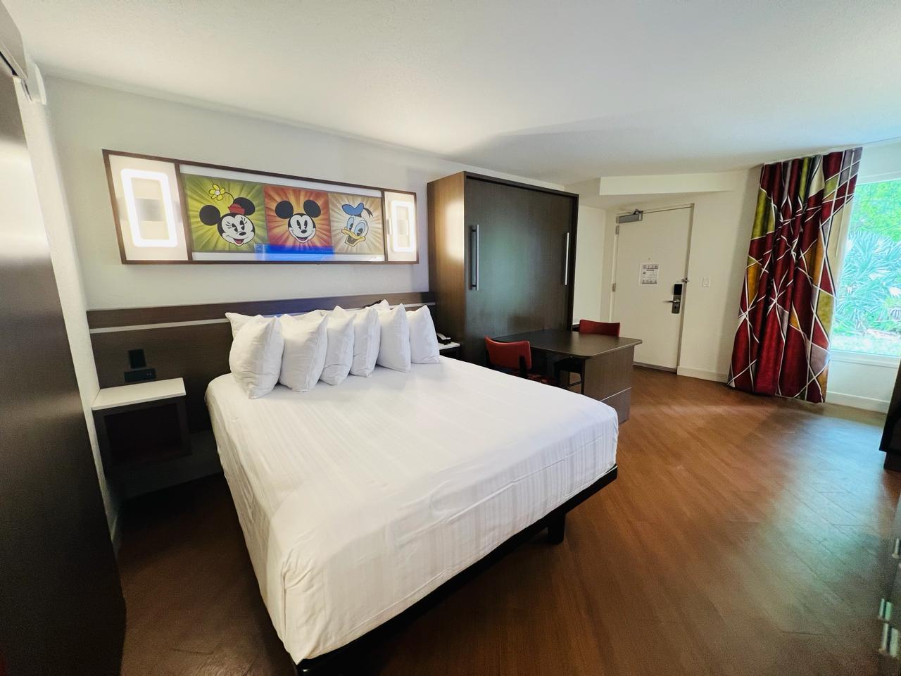 o quarto do hotel