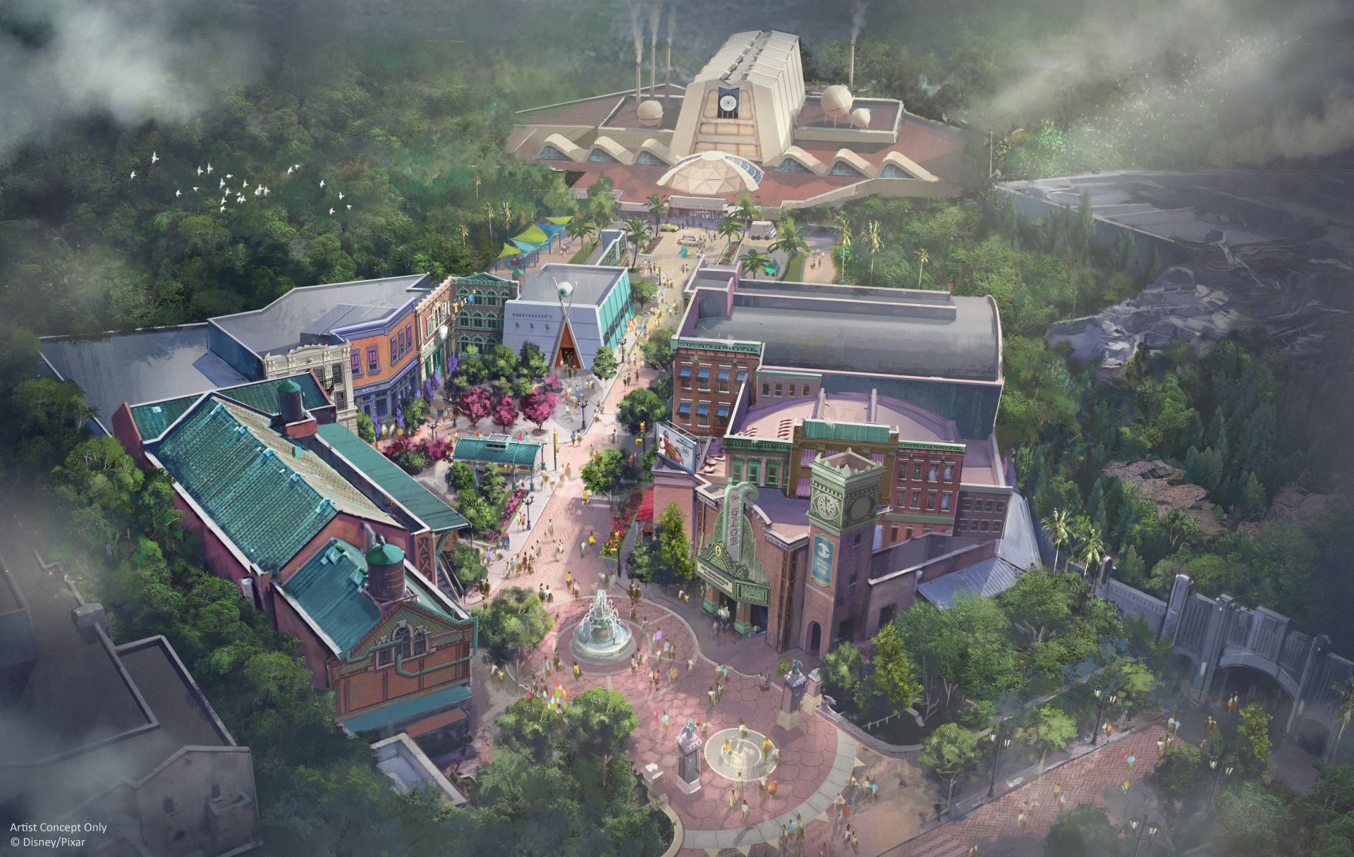 Monstropolis - nova área do Hollywood Studios